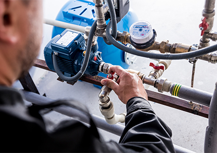 Water heater support